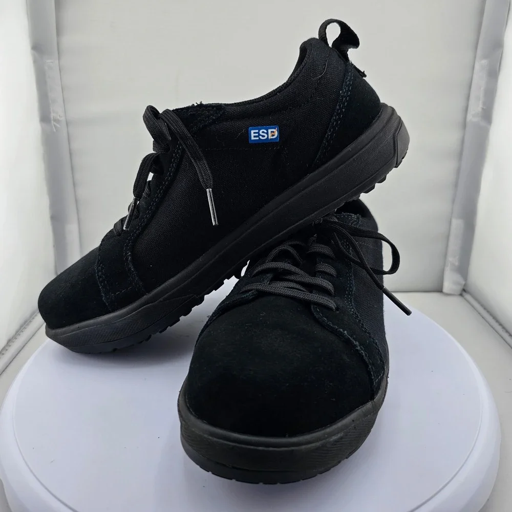 Timberland PRO Berkley‎ SD10 Oxford Composite Safety Toe ESD Black SZ M 4.5 W 6
